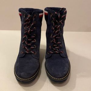 Tommy Hilfiger wedge winter boots